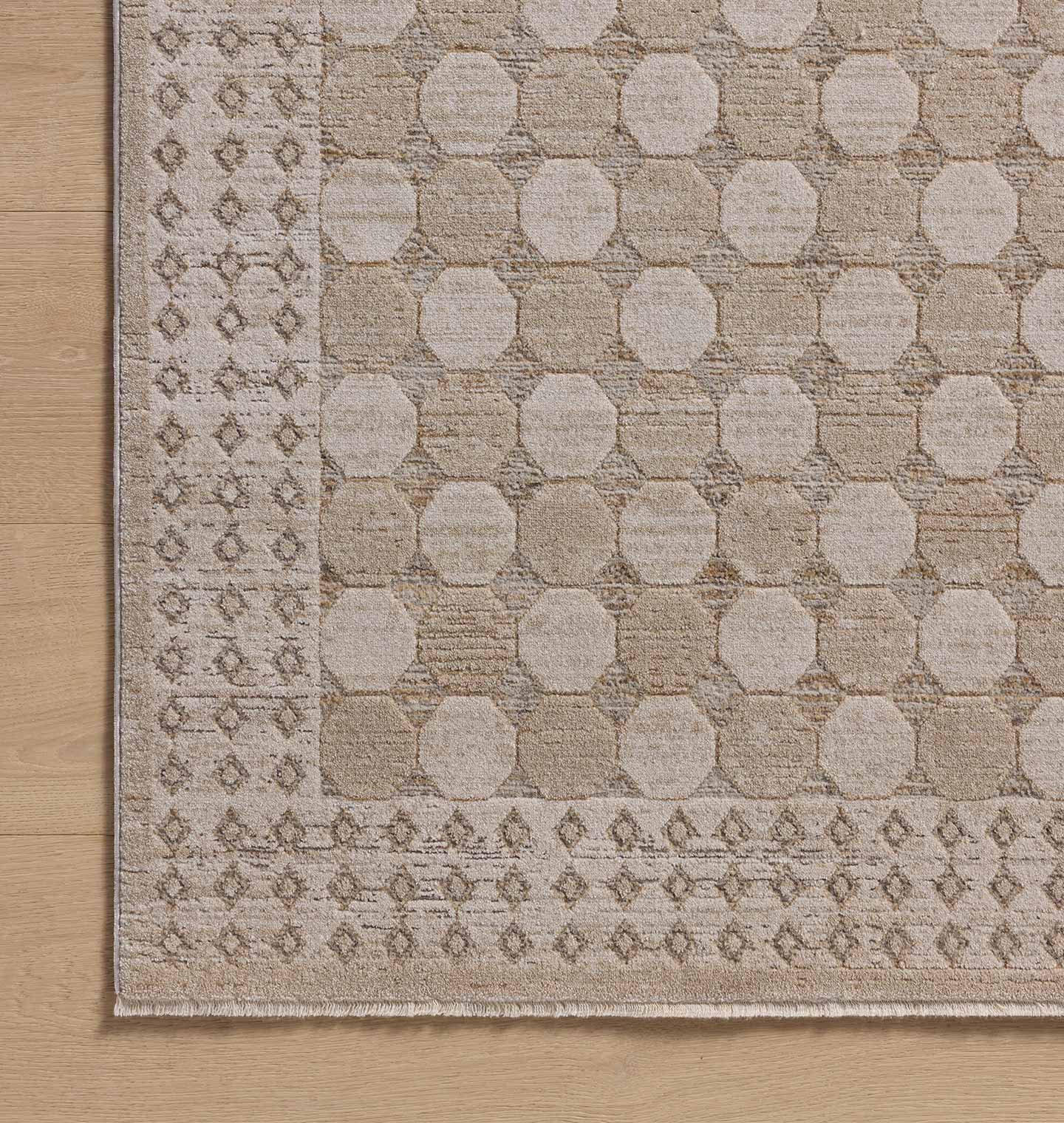 Amber Lewis x Loloi Cali Taupe / Natural RUGS - patterned Loloi