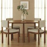 Cici Solid Wood Dining Table FURNITURE - dining tables Union Home