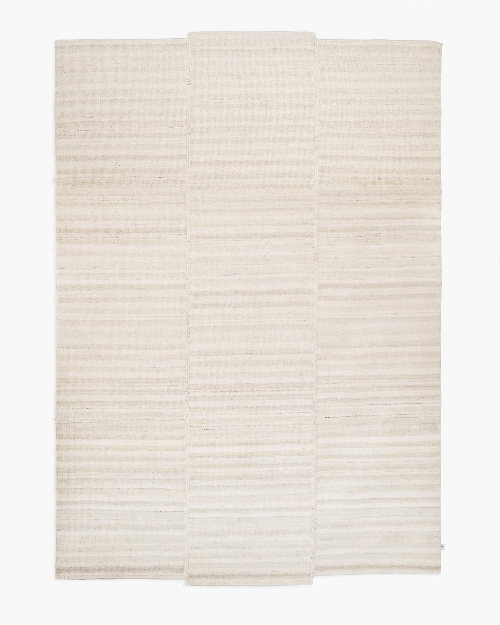 Stitch Handwoven Wool Rug 0-RUGS-patterned Mark Krebs Chalk 6' x 9'