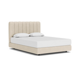 Custom Fabric Stage Queen Bed 13 - FURNITURE - bed EQ3 Coda Beach