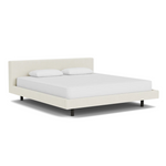 Custom Fabric Bento King Bed - Black Ash Leg 1 - d - FURNITURE - Custom Beds EQ3 Coda Marble