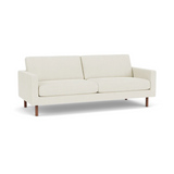 Custom Fabric Joan 83" Sofa - Walnut Leg