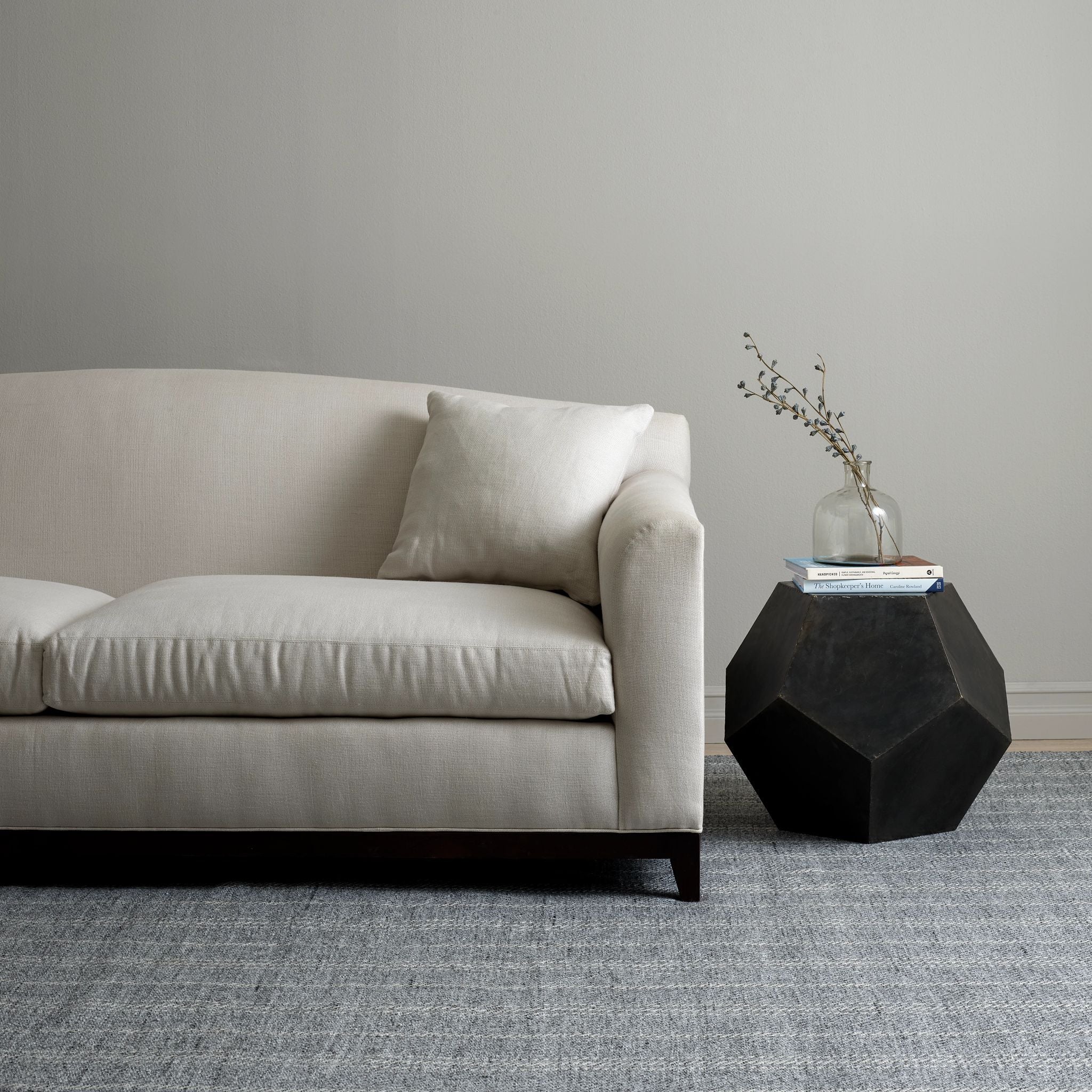 Melange Stripe Handwoven Indoor/Outdoor Rug RUGS - synthetic Dash & Albert
