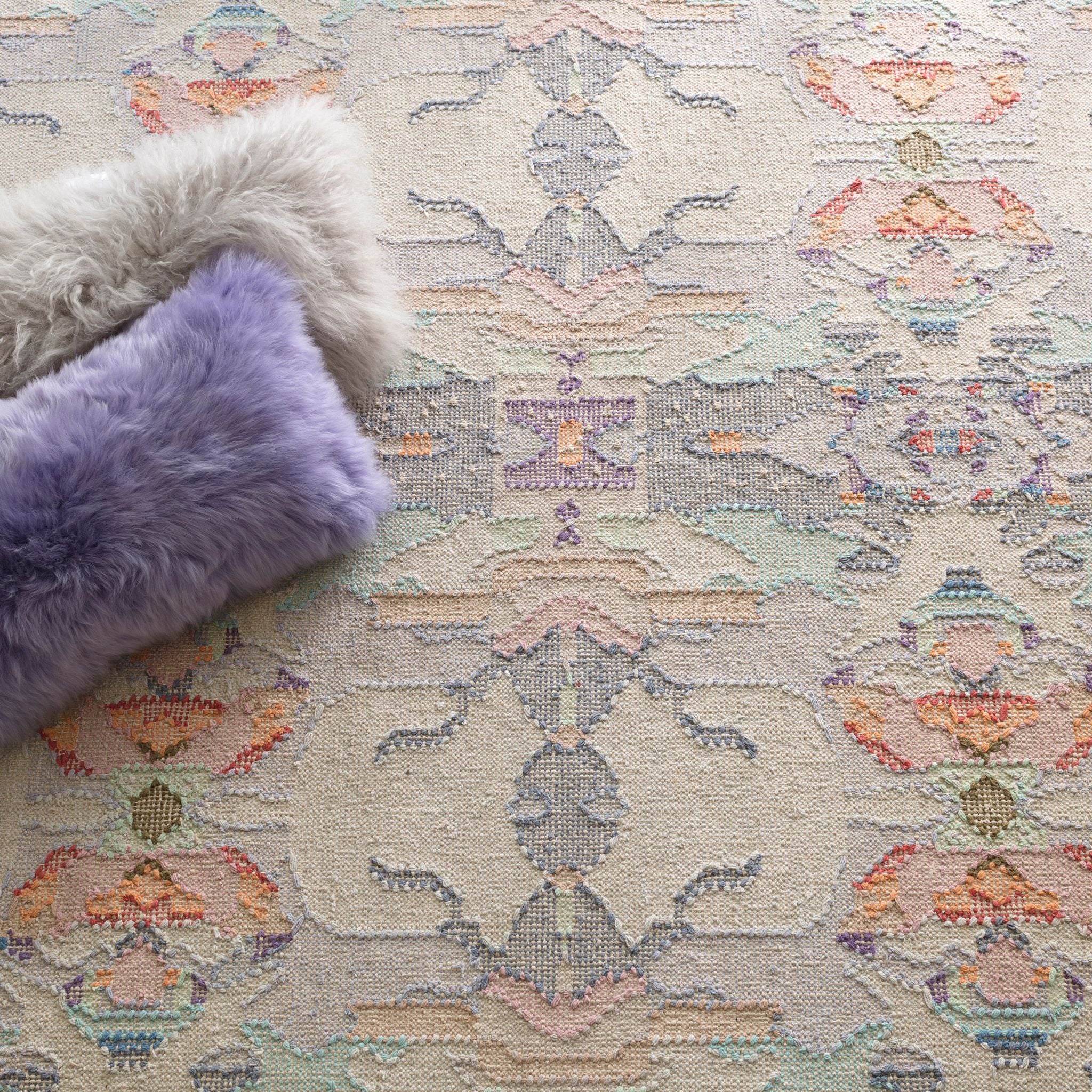 Chapel Hill Hand Loom Knotted Cotton Rug RUGS - cotton Dash & Albert