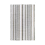 Gradation Ticking Handwoven Indoor/Outdoor Rug RUGS - outdoor Dash & Albert Grey 2' x 3'