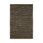 Twiggy Handwoven Wool/Jute Rug RUGS - jute Dash & Albert Black 2' x 3'