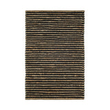 Twiggy Handwoven Wool/Jute Rug RUGS - jute Dash & Albert Black 2' x 3'
