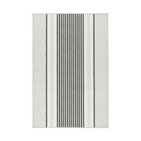 Gunner Stripe Machine Washable Rug RUGS - washable Dash & Albert Grey 2' x 3'