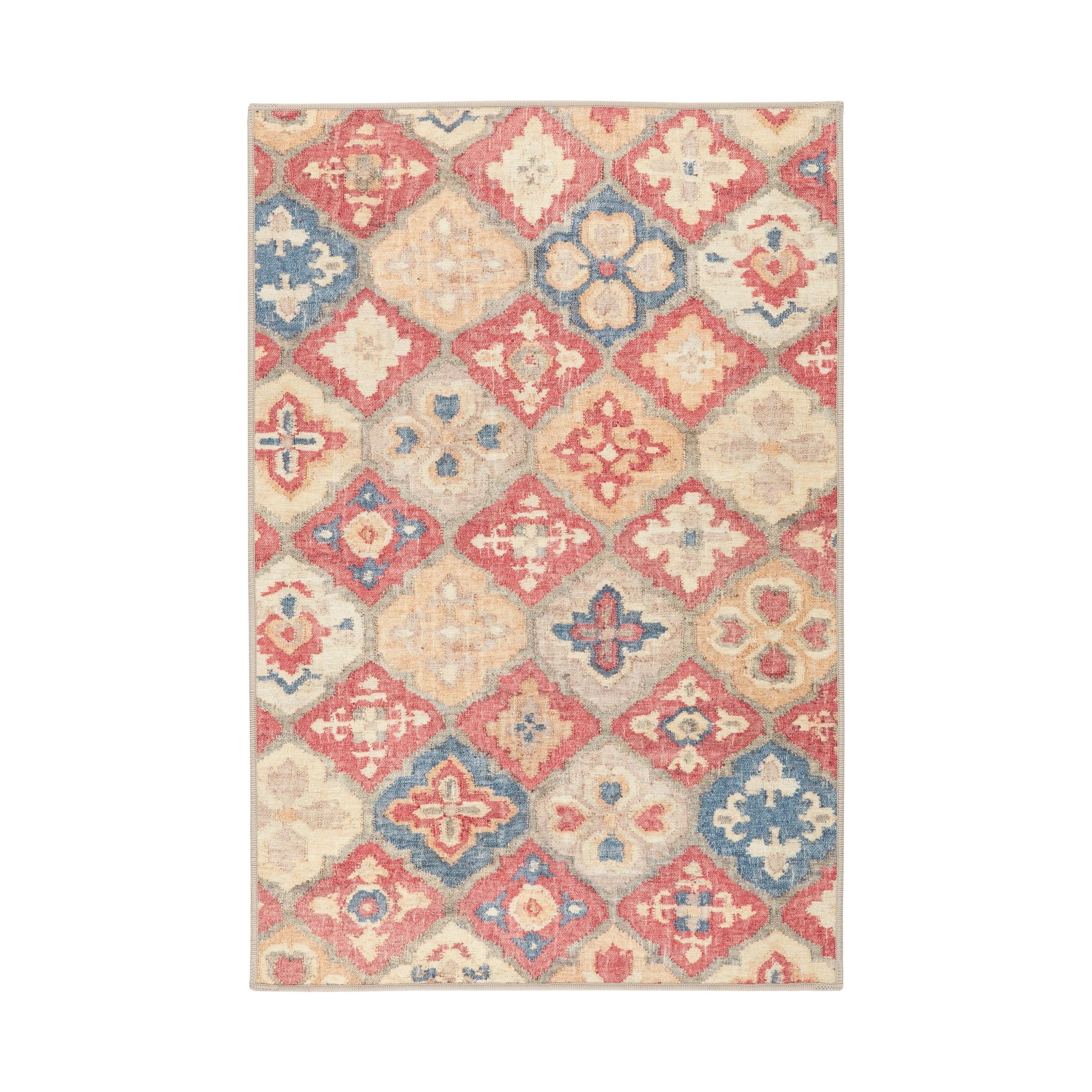 IN STORE - Pali Machine Washable Rug IN STORE - rugs Dash & Albert Multi 2' x 3'