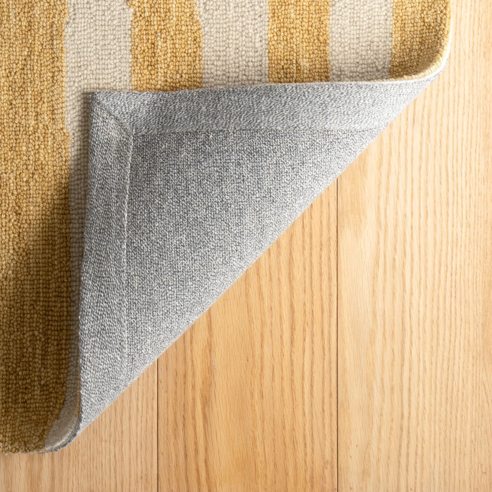 Silas Stripe Hand Micro Hooked Wool Rug RUGS - wool Dash & Albert