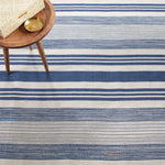 Quincy Stripe Handwoven Indoor/Outdoor Rug RUGS - synthetic Dash & Albert