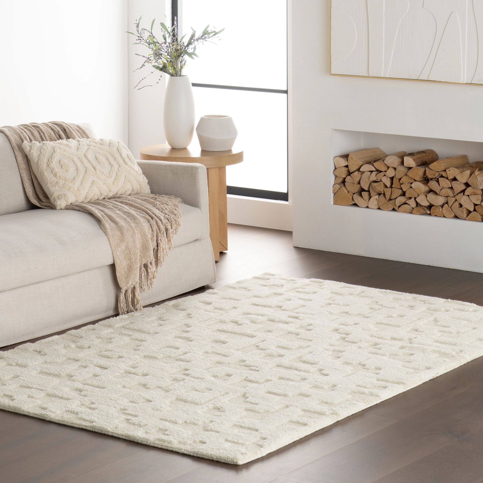 Alora Hand Knotted Wool Rug RUGS - wool Dash & Albert