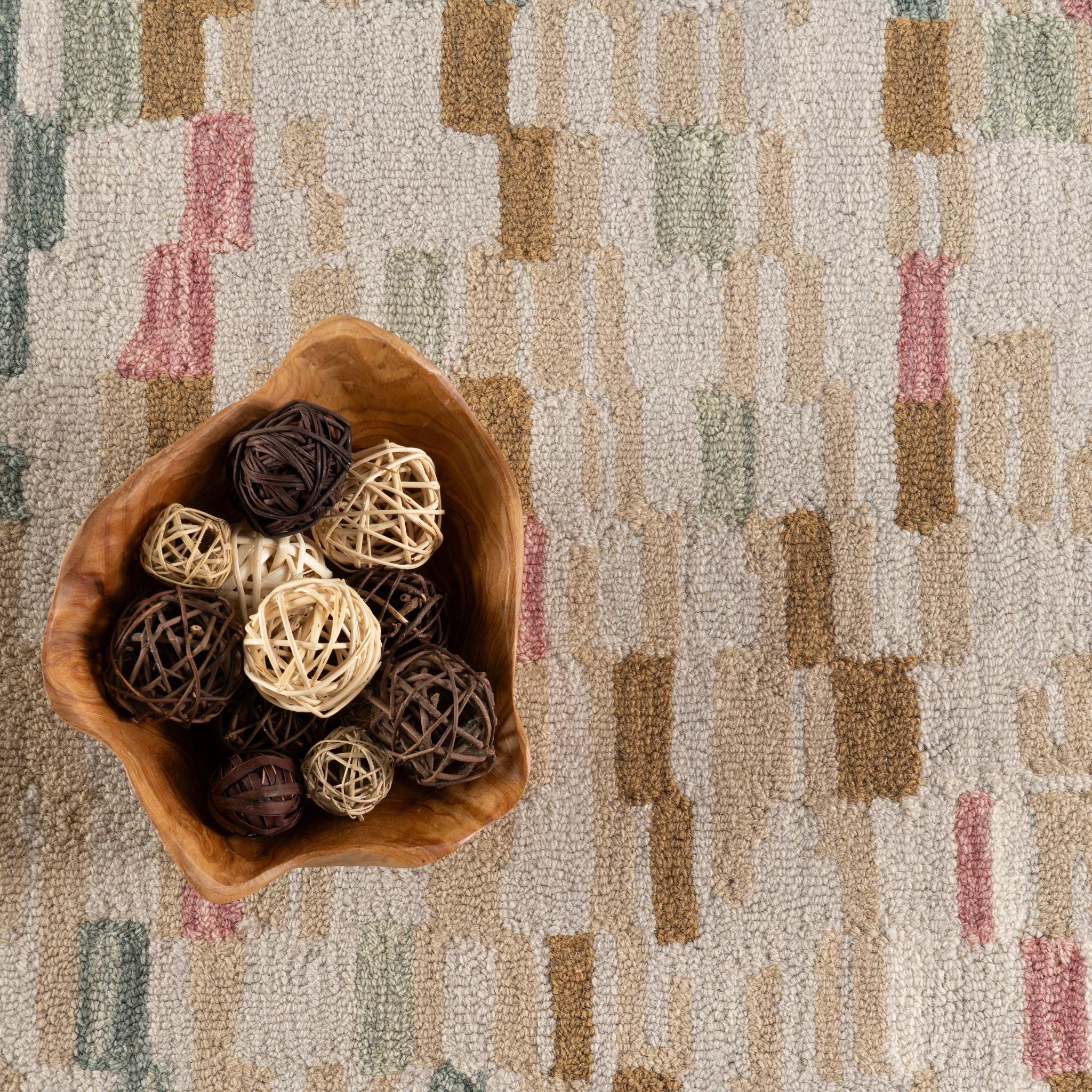 Ashmore Hand Micro Hooked Wool Rug RUGS - wool Dash & Albert