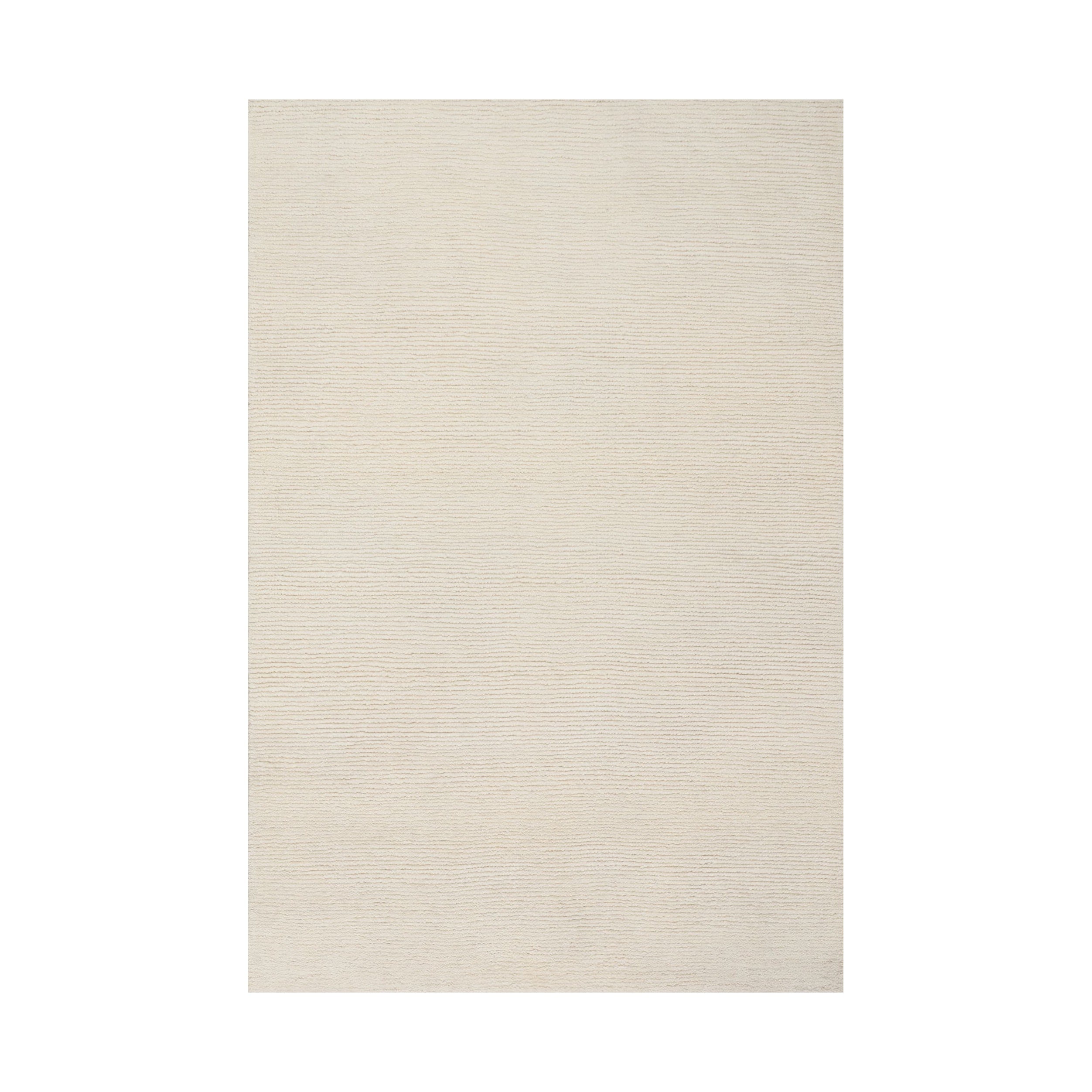 Ramsey Hand Knotted Wool Rug RUGS - wool Dash & Albert Ivory 2' x 3'