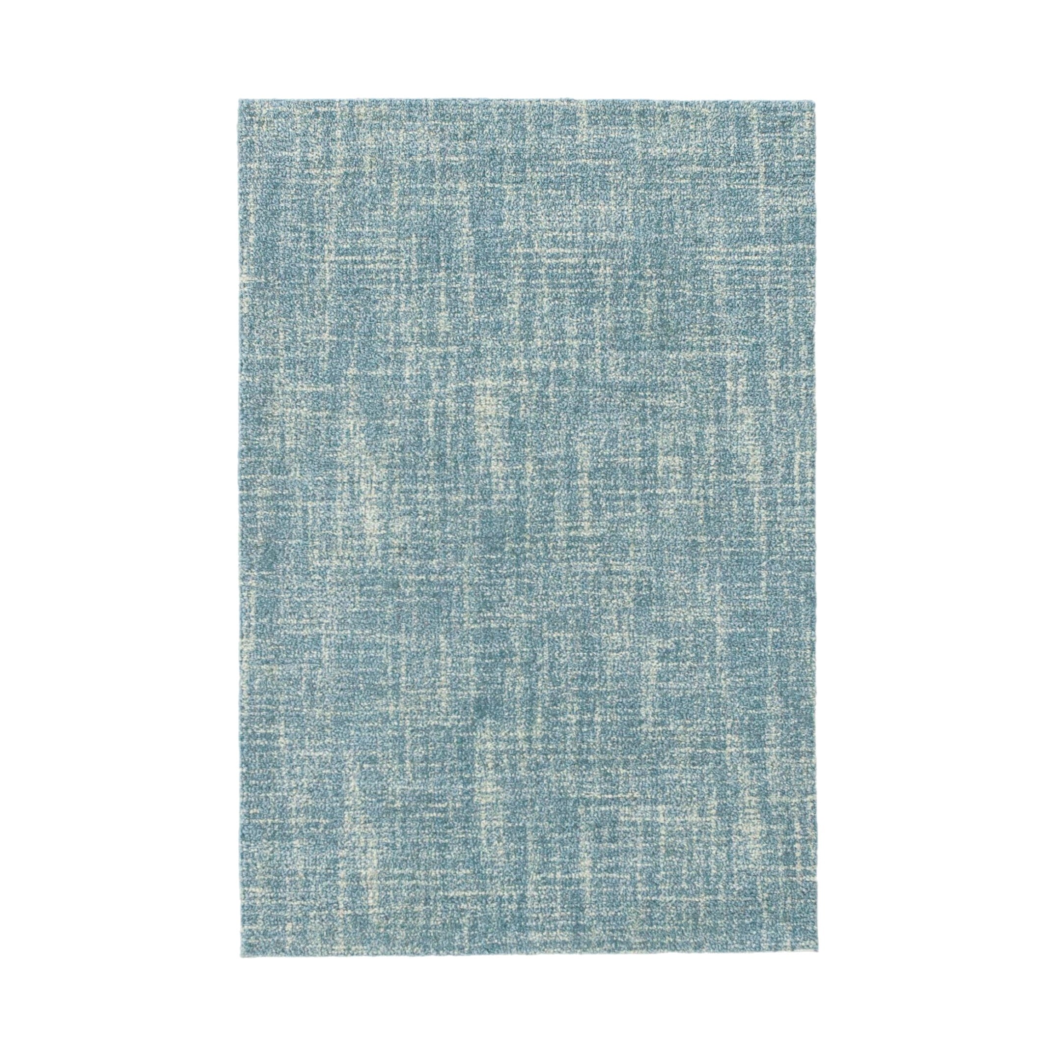Crosshatch Hand Micro Hooked Wool Rug RUGS-wool Dash & Albert Aegean 2' x 3'