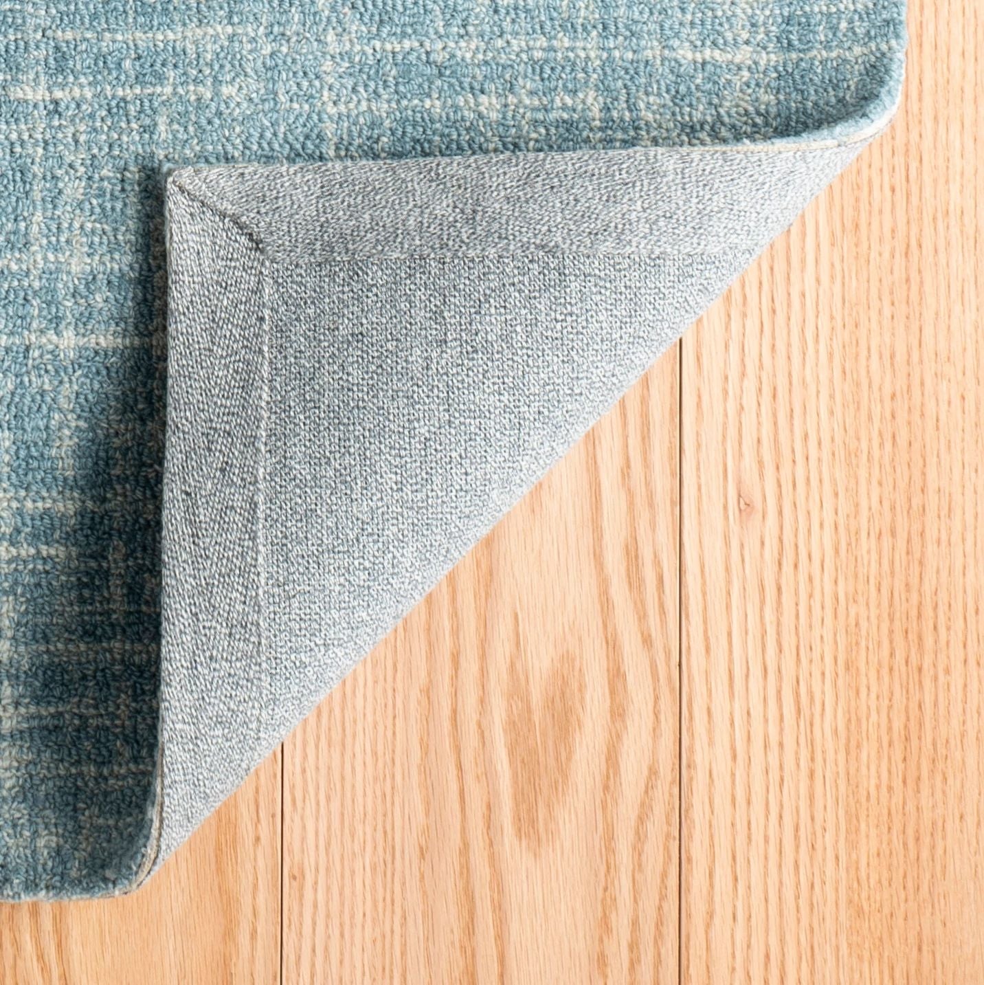 Crosshatch Hand Micro Hooked Wool Rug RUGS-wool Dash & Albert