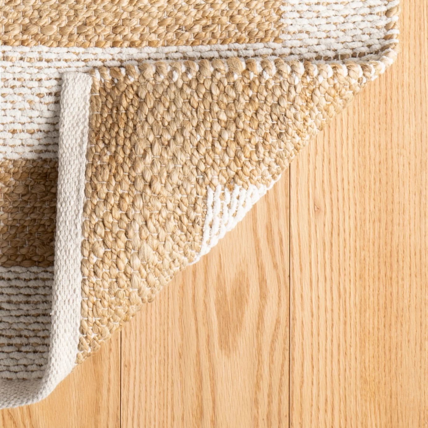Milo Handwoven Jute/Cotton Reversible Rug RUGS - jute Dash & Albert