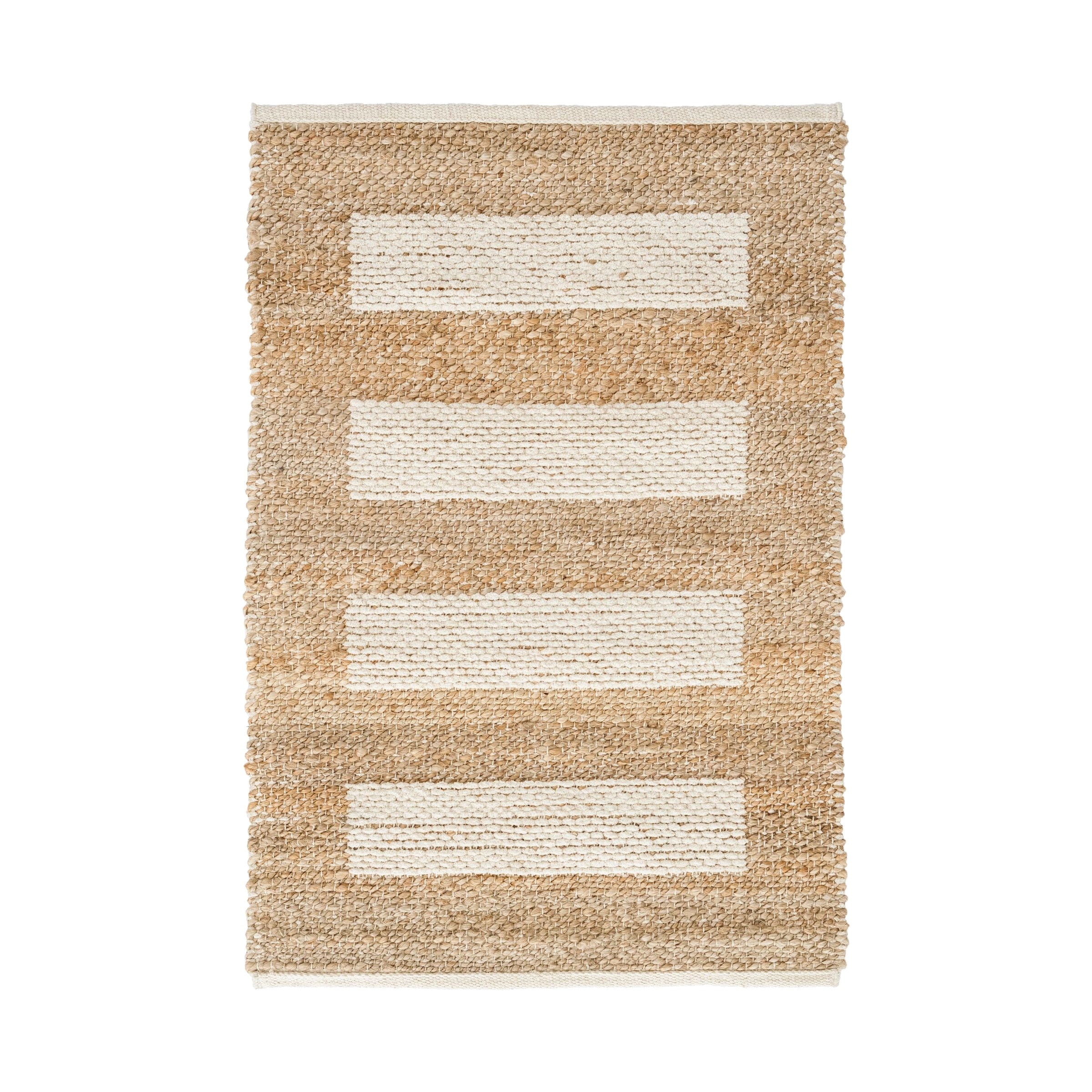 Milo Handwoven Jute/Cotton Reversible Rug RUGS - jute Dash & Albert