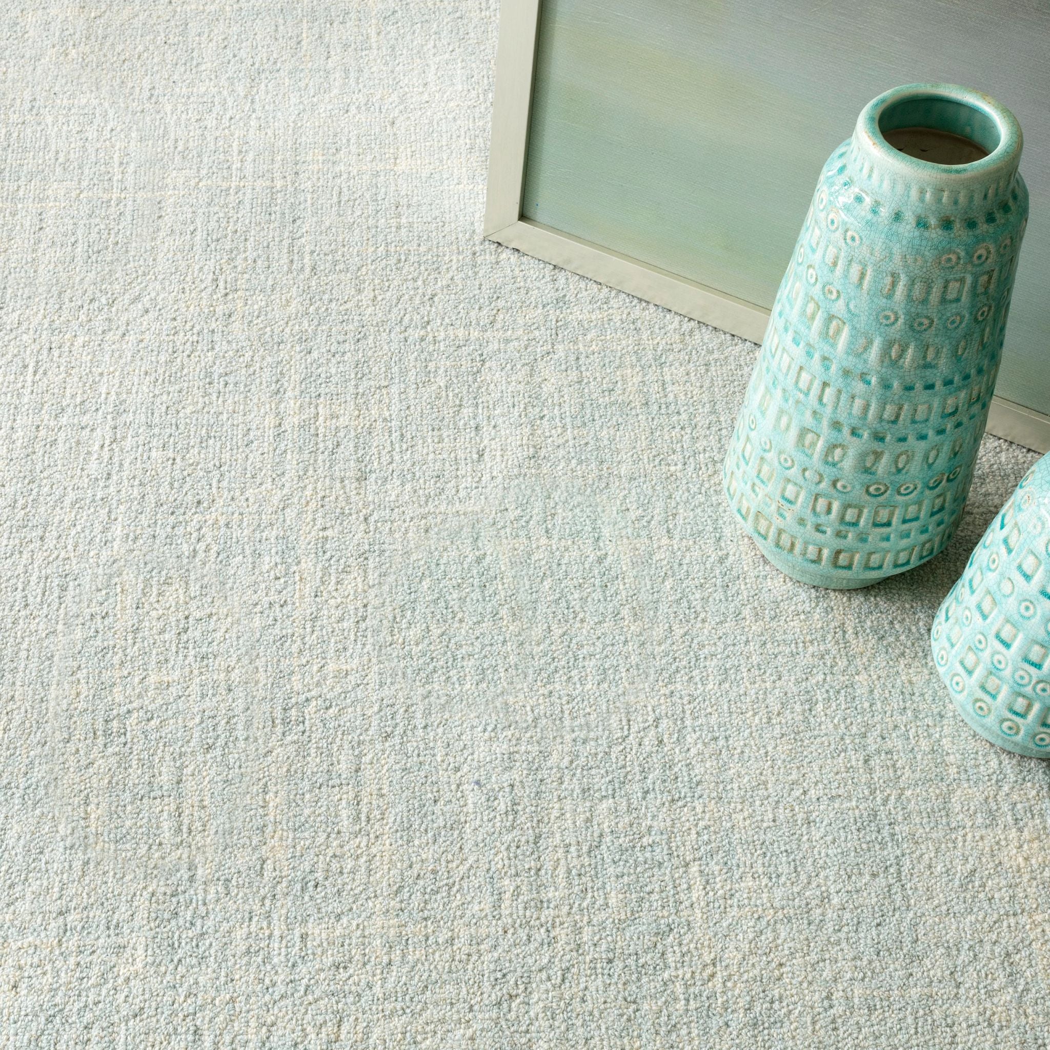 Crosshatch Hand Micro Hooked Wool Rug RUGS-wool Dash & Albert