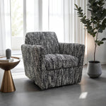 Calder Swivel Club Chair FURNITURE - club chairs LH IMPORTS