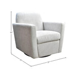 Calder Swivel Club Chair FURNITURE - club chairs LH IMPORTS
