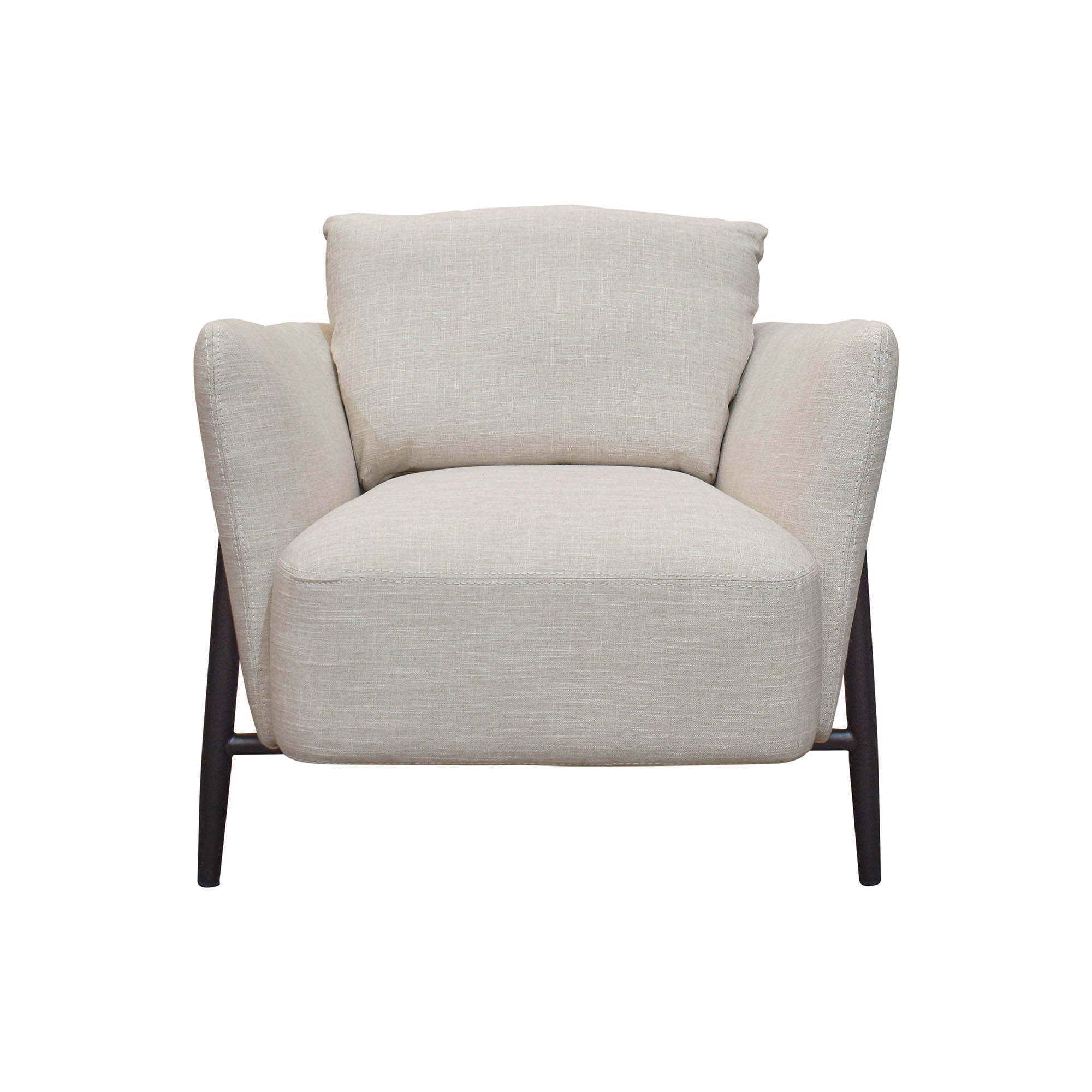 Boswell Club Chair FURNITURE - club chairs LH IMPORTS Natural Blend