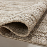 Loloi Dawn Natural Rug No.8 RUGS - synthetic Loloi 18" x 18"
