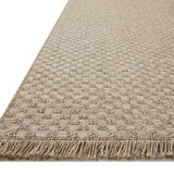 Loloi Dawn Natural Rug No.7 RUGS - synthetic Loloi 18" x 18"