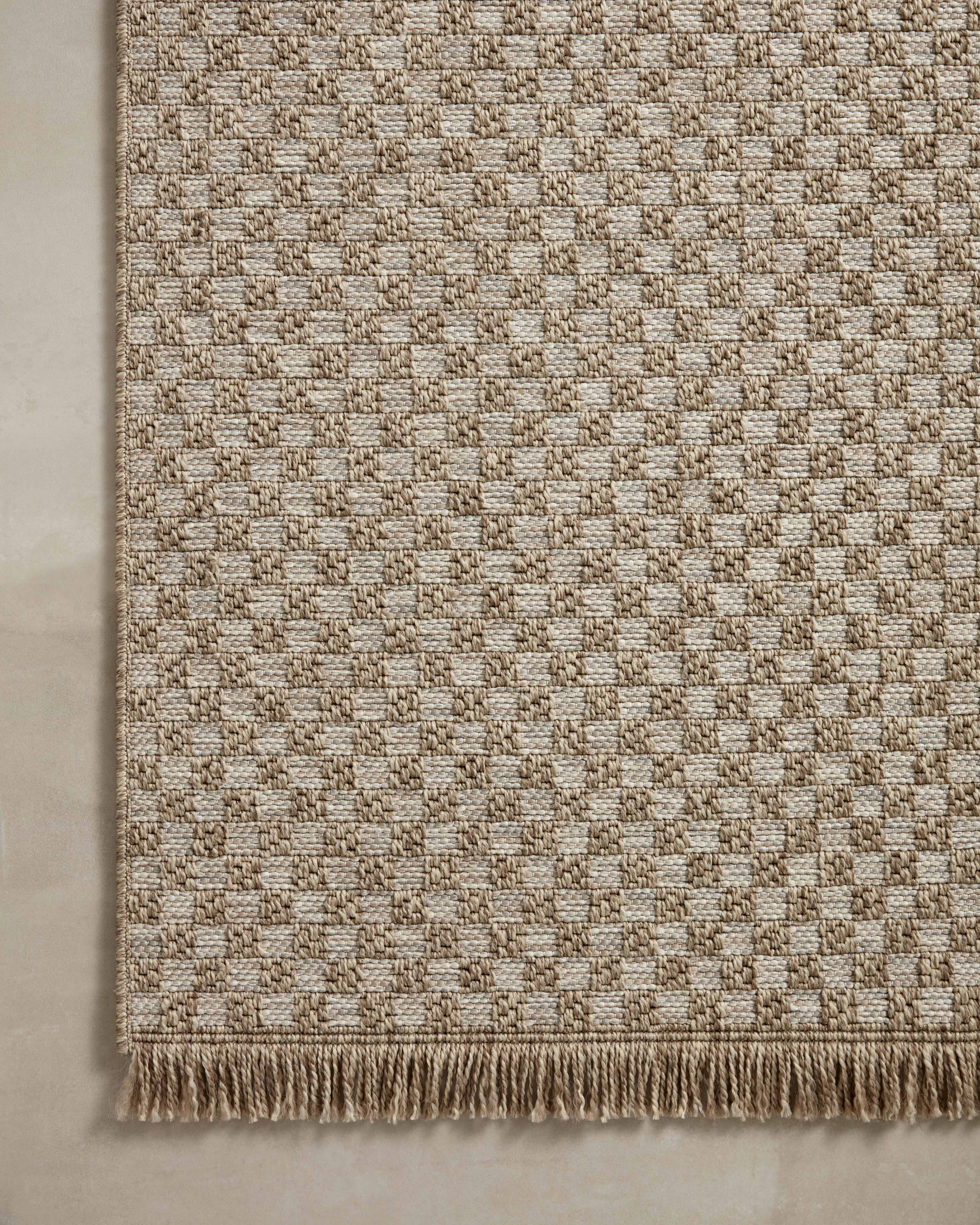 Loloi Dawn Natural Rug No.5 RUGS - synthetic Loloi 18" x 18"