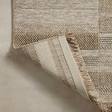 Loloi Dawn Natural Rug No.2 RUGS - synthetic Loloi 18" x 18"