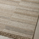 Loloi Dawn Natural Rug No.8 RUGS - synthetic Loloi 18" x 18"
