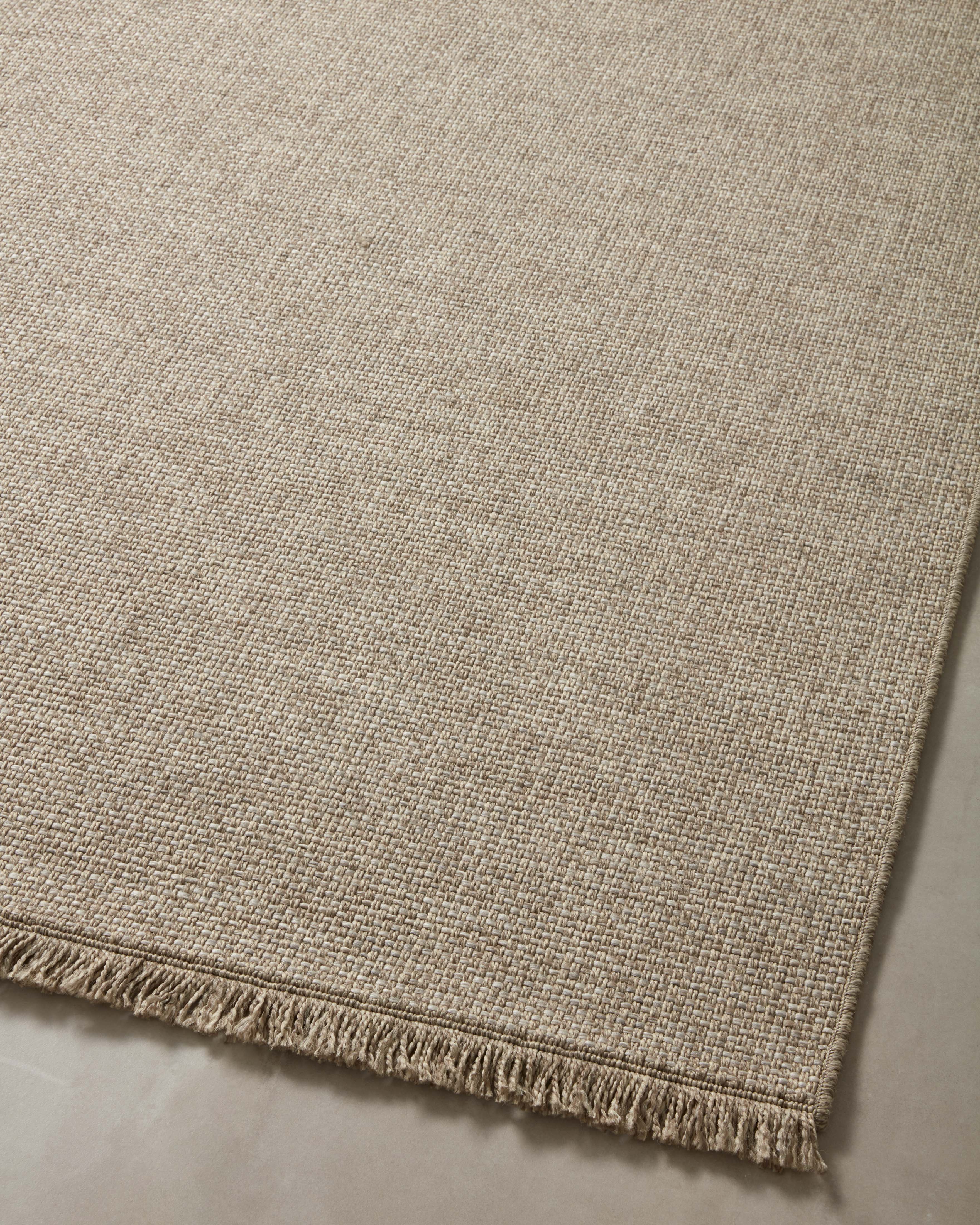 Loloi Dawn Natural Rug No.3 RUGS - synthetic Loloi 18" x 18"