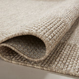 Loloi Dawn Natural Rug No.8 RUGS - synthetic Loloi 18" x 18"