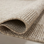 Loloi Dawn Natural Rug No.2 RUGS - synthetic Loloi 18" x 18"