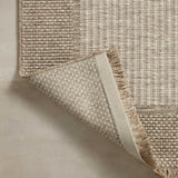 Loloi Dawn Natural Rug No.5 RUGS - synthetic Loloi 18" x 18"
