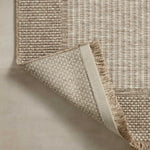 Loloi Dawn Natural Rug No.7 RUGS - synthetic Loloi 18" x 18"