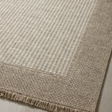 Loloi Dawn Natural Rug No.8 RUGS - synthetic Loloi 18" x 18"
