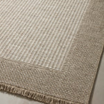Loloi Dawn Natural Rug No.2 RUGS - synthetic Loloi 18" x 18"