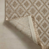 Loloi Dawn Natural Rug No.4 RUGS - synthetic Loloi 18" x 18"