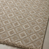 Loloi Dawn Natural Rug No.2 RUGS - synthetic Loloi 18" x 18"