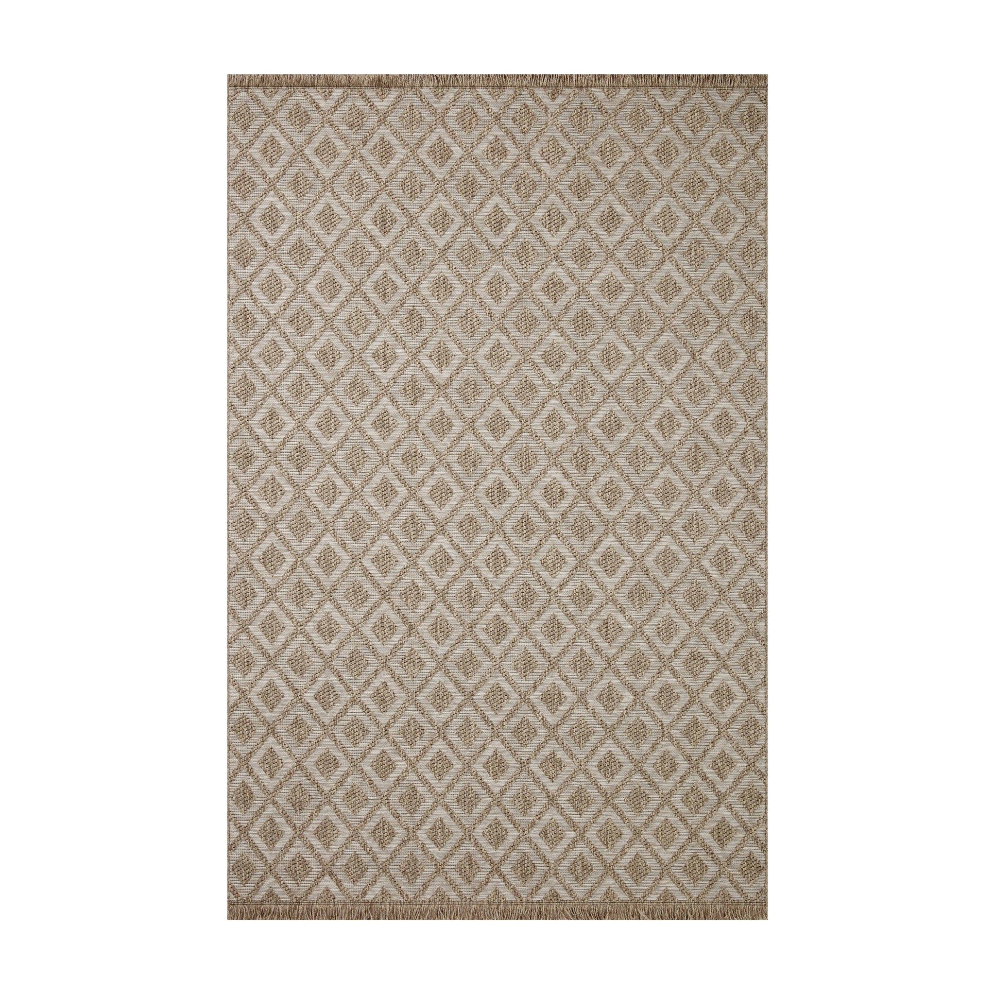 Loloi Dawn Natural Rug No.7 Loloi 18" x 18"