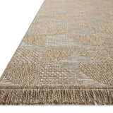 Loloi Dawn Natural Rug No.5 RUGS - synthetic Loloi 18" x 18"
