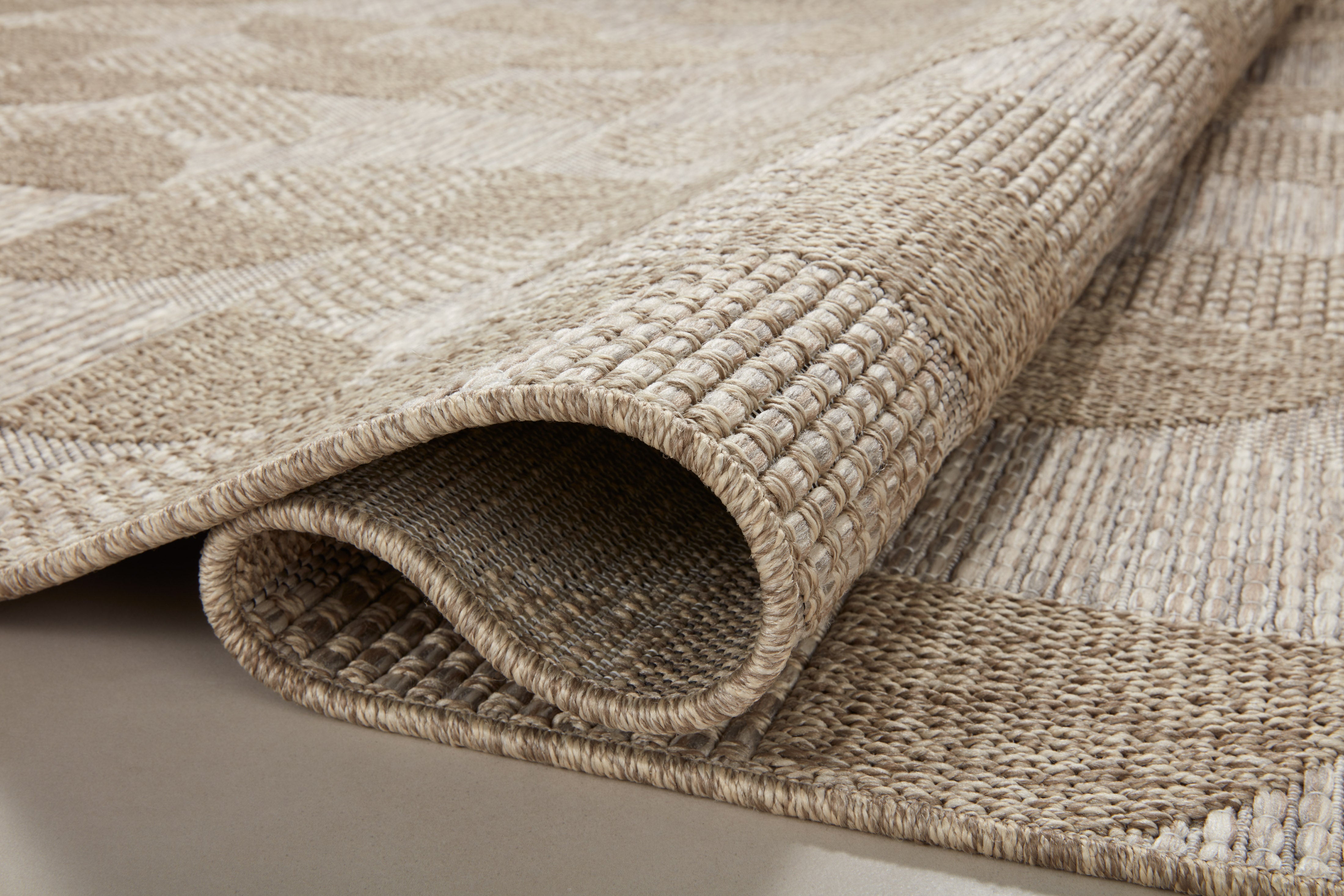 Loloi Dawn Natural Rug No.5 RUGS - synthetic Loloi 18" x 18"