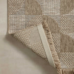 Loloi Dawn Natural Rug No.2 RUGS - synthetic Loloi 18" x 18"