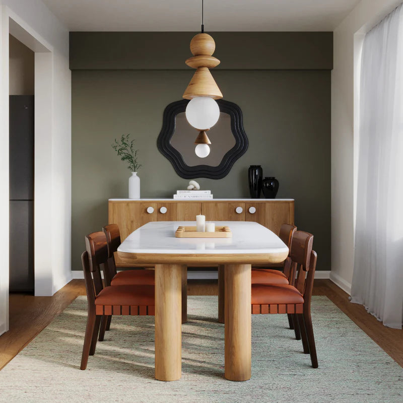 Pier Rectangular Dining Table FURNITURE - dining table Union Home