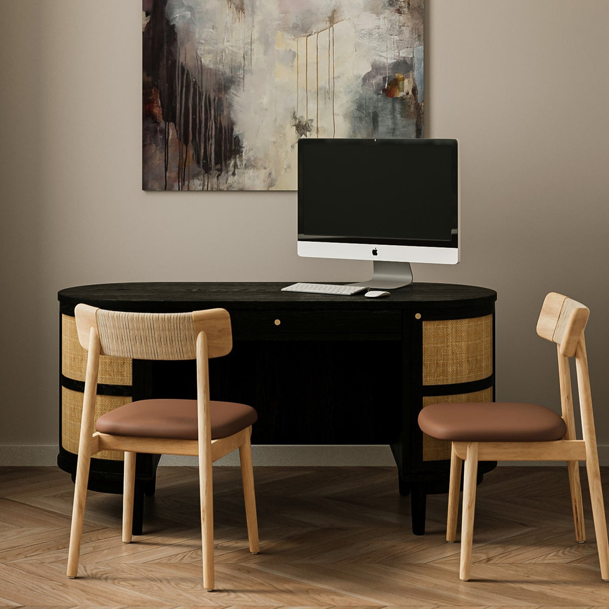 Converge Dining Chair Set of 2 FURNITURE - dining chair Union Home