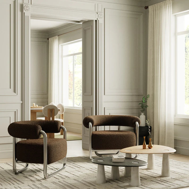 Drift Metallic Accent Chair FURNITURE - accent chair Union Home