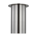 Archer Small Flush Mount LIGHTING - flush mount Visual Comfort - Studio Brushed Steel