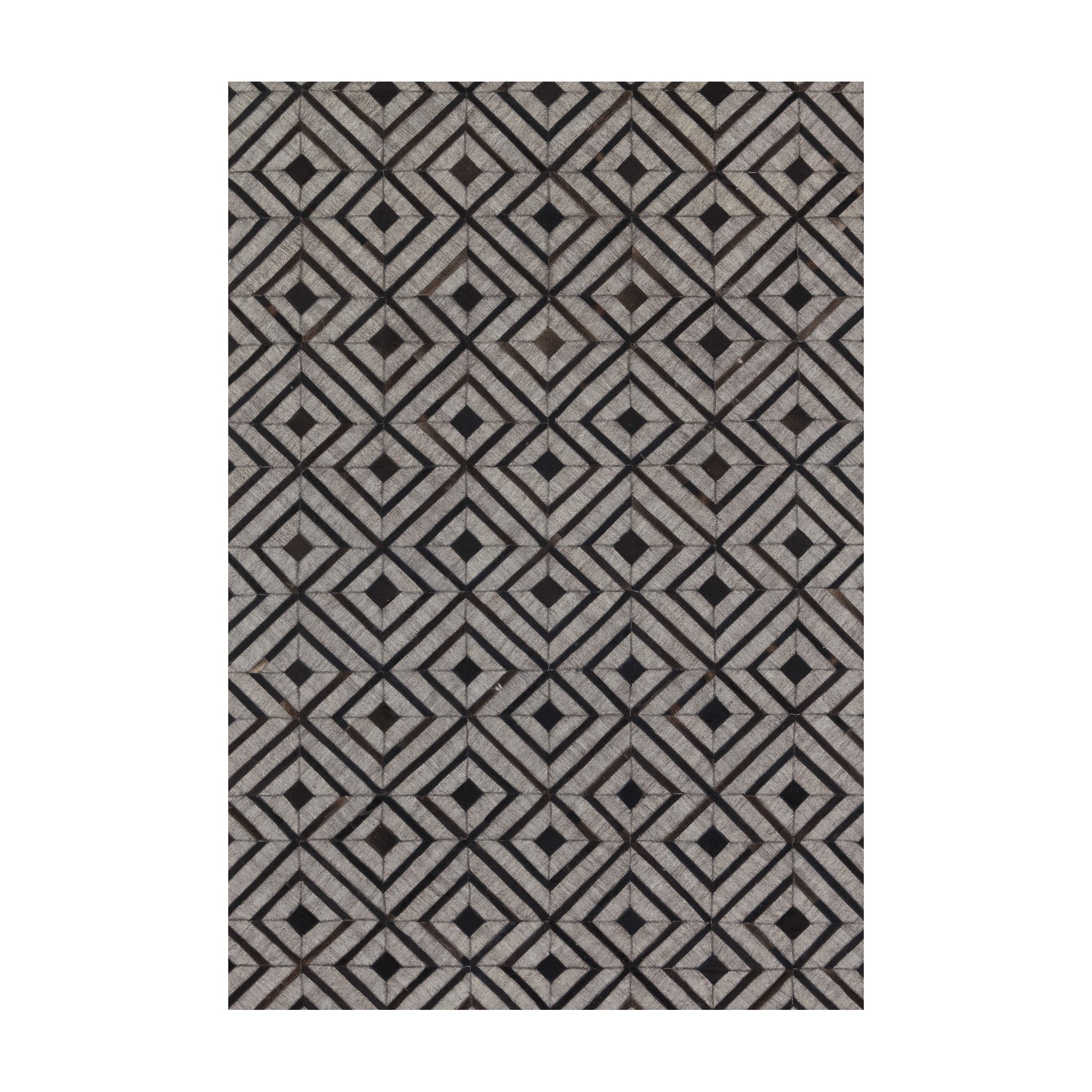 Loloi Dorado Beige / Expresso Rug RUGS - wool Loloi 18" x 18"