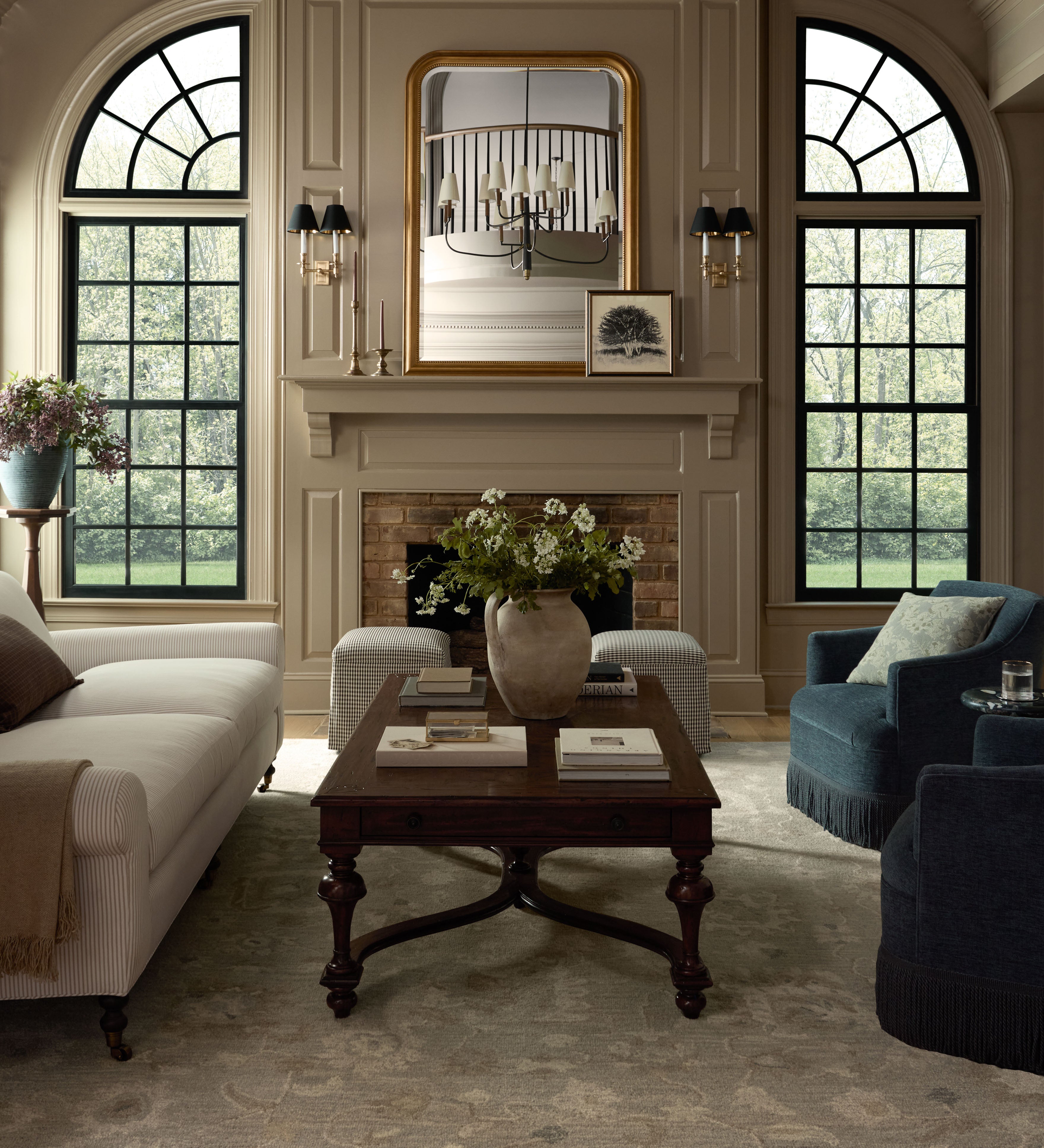 Chris Loves Julia x Loloi Dorothea Stone / Multi Rug RUGS - wool Loloi